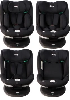 Ding Mace Black 360° I-Size Autostoel 0-36kg DI-111916 -KinderReisWereldNederland di 111916 ding mace black 05