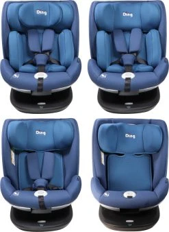 Ding Mace Blue 360° I-Size Autostoel 0-36kg DI-111919 -KinderReisWereldNederland di 111919 ding mace blue 05
