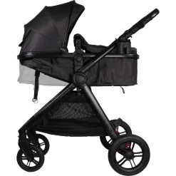 Ding Liam Anthracite 3-in-1 Combi Kinderwagen Incl. Autostoel DI-381711 -KinderReisWereldNederland di 381711 5420067926696 ding liam black 03