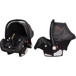 Ding Liam Anthracite 3-in-1 Combi Kinderwagen Incl. Autostoel DI-381711 -KinderReisWereldNederland di 381711 5420067926696 ding liam black 12a
