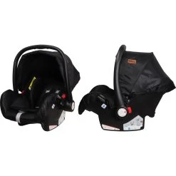 Ding Liam Black/Rose 3-in-1 Combi Kinderwagen Incl. Autostoel DI-381712 -KinderReisWereldNederland di 381712 5420067926702 ding liam black rose 12a
