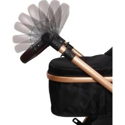 Ding Liam Black/Rose 3-in-1 Combi Kinderwagen Incl. Autostoel DI-381712 -KinderReisWereldNederland di 381712 5420067926702 ding liam black rose 14