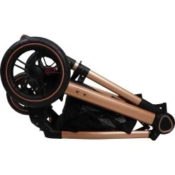 Ding Liam Black/Rose 3-in-1 Combi Kinderwagen Incl. Autostoel DI-381712 -KinderReisWereldNederland di 381712 5420067926702 ding liam black rose 15