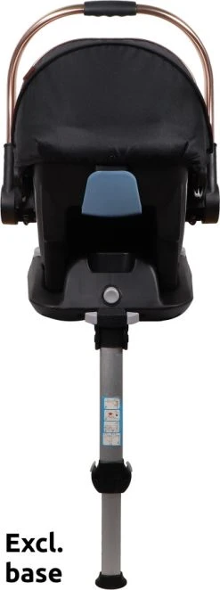 Ding Amigo Black/Rose 0-13kg Autostoel DI-191709 -KinderReisWereldNederland ding amigo rosegoud autostoel 5 2