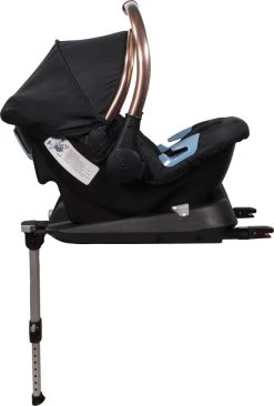 Ding Fenix Black/Rose Autostoel 0-13kg -KinderReisWereldNederland ding amigo rosegoud autostoel4 1