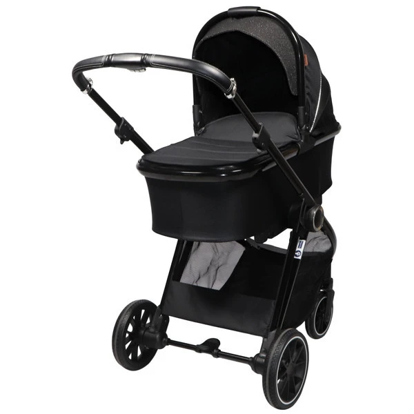Ding Fenix Black/Black 3-in-1 Combi Kinderwagen Incl. Autostoel 3 Ding Fenix Black/Black 3-in-1 Combi Kinderwagen Incl. Autostoel - Afbeelding 3