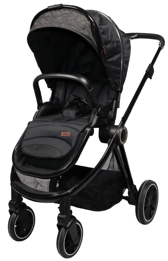 Ding Fenix Black/Black Kinderwagen DI-191701 6 Ding Fenix Black/Black Kinderwagen DI-191701 - Afbeelding 6