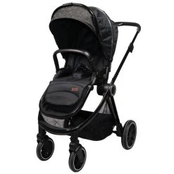 Ding Fenix Black/Black 3-in-1 Combi Kinderwagen Incl. Autostoel 25 Ding Fenix Black/Black 3-in-1 Combi Kinderwagen Incl. Autostoel -KinderReisWereldNederland ding fenix black kinderwagen2 1 1