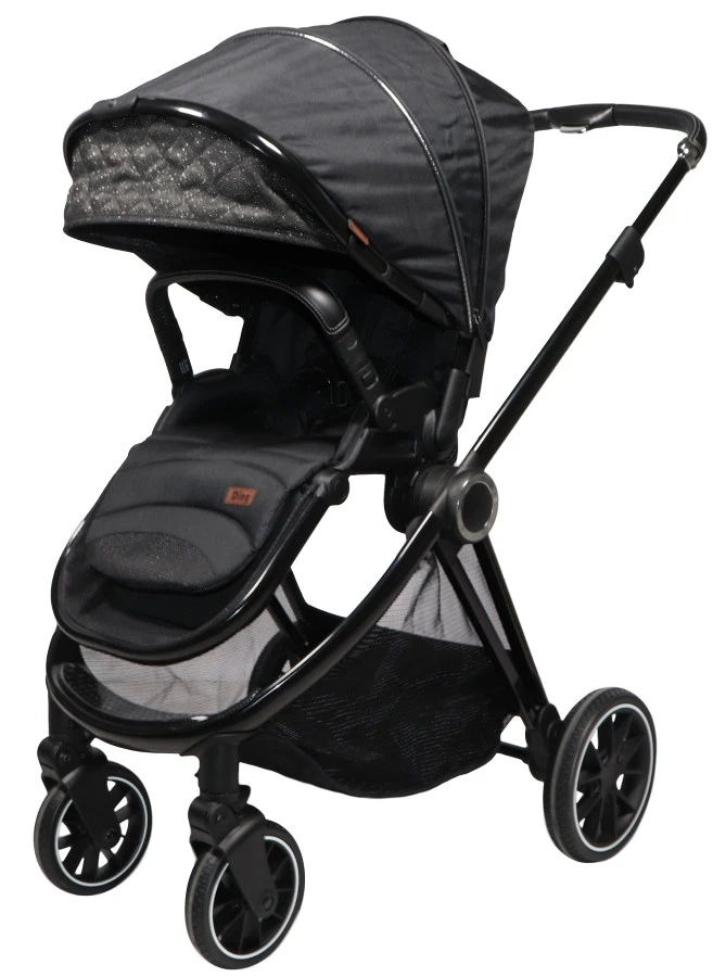 Ding Fenix Black/Black Kinderwagen DI-191701 9 Ding Fenix Black/Black Kinderwagen DI-191701 - Afbeelding 9