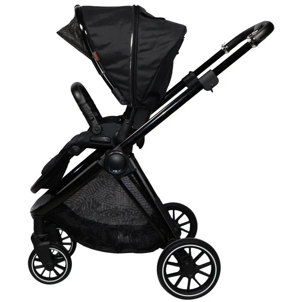 Ding Fenix Black/Black 3-in-1 Combi Kinderwagen Incl. Autostoel 11 Ding Fenix Black/Black 3-in-1 Combi Kinderwagen Incl. Autostoel - Afbeelding 11