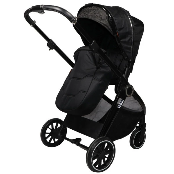 Ding Fenix Black/Black 3-in-1 Combi Kinderwagen Incl. Autostoel 10 Ding Fenix Black/Black 3-in-1 Combi Kinderwagen Incl. Autostoel - Afbeelding 10
