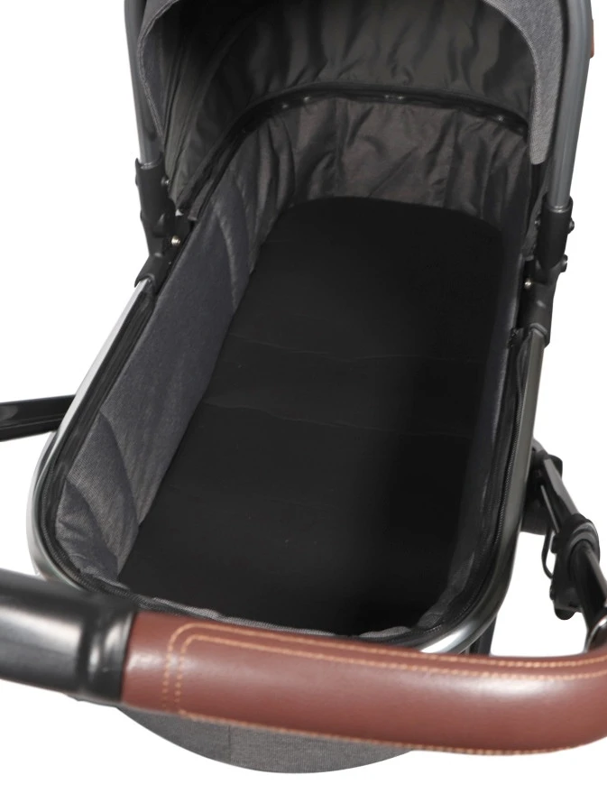 Ding Fenix Grey/Silver 3-in-1 Combi Kinderwagen Incl. Autostoel 17 Ding Fenix Grey/Silver 3-in-1 Combi Kinderwagen Incl. Autostoel - Afbeelding 17