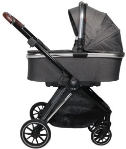 Ding Fenix Grey/Silver 3-in-1 Combi Kinderwagen Incl. Autostoel 28 Ding Fenix Grey/Silver 3-in-1 Combi Kinderwagen Incl. Autostoel -KinderReisWereldNederland ding fenix greysilver kinderwagen11 1