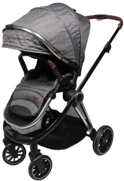 Ding Fenix Grey/Silver 3-in-1 Combi Kinderwagen Incl. Autostoel 22 Ding Fenix Grey/Silver 3-in-1 Combi Kinderwagen Incl. Autostoel -KinderReisWereldNederland ding fenix greysilver kinderwagen3 1