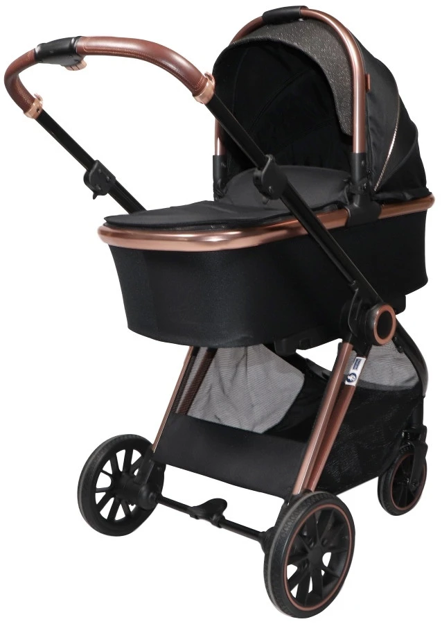 Ding Fenix Black/Rose Kinderwagen DI-191702 12 Ding Fenix Black/Rose Kinderwagen DI-191702 - Afbeelding 12