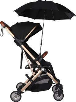 Ding Zwart UV Buggy Parasol DI-252421 -KinderReisWereldNederland ding zwart uv buggy parasol di 252421 3 1