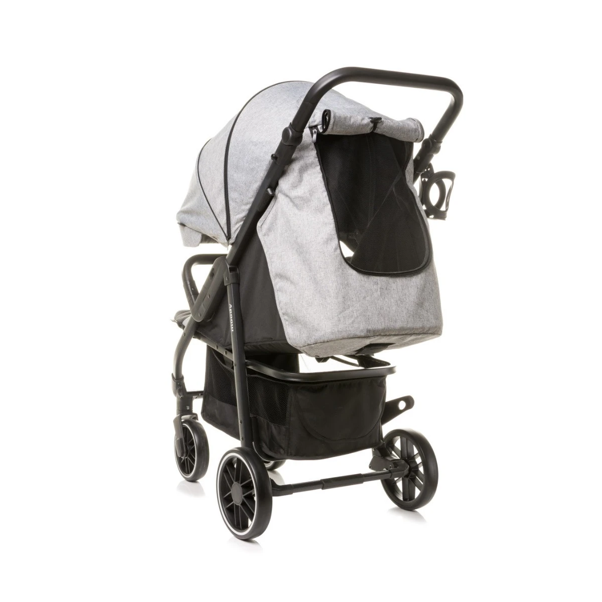 4Baby Moody XXII Grey Wandelwagen Incl. Beenkap 5 4Baby Moody XXII Grey Wandelwagen Incl. Beenkap - Afbeelding 5