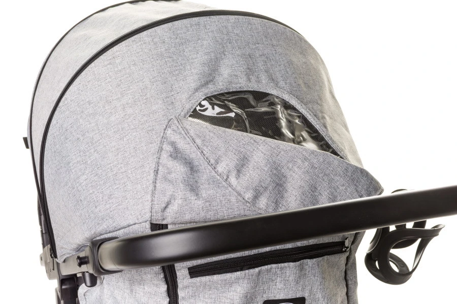 4Baby Moody XXII Grey Wandelwagen Incl. Beenkap 7 4Baby Moody XXII Grey Wandelwagen Incl. Beenkap - Afbeelding 7