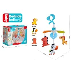 Eco Toys Blue Babymobiel Kinderwagen Speelgoed HC527701 -KinderReisWereldNederland eco toys animals muziekmobiel 3