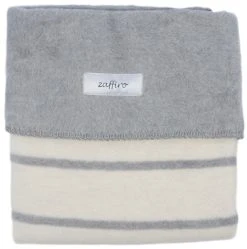 Zaffiro Grijs & Ecru Gestreept 75 X 100 Cm Wiegdeken 15083 8 Zaffiro Grijs & Ecru Gestreept 75 X 100 Cm Wiegdeken 15083 -KinderReisWereldNederland grijsecrustrependeken 4