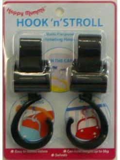 Hook 'n Stroll Tassenhaak 2 Stuks -KinderReisWereldNederland hook and stroll tassenhaak 4
