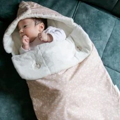 Babyjem Swaddle Zalm Voetenzak 428 -KinderReisWereldNederland img 0299