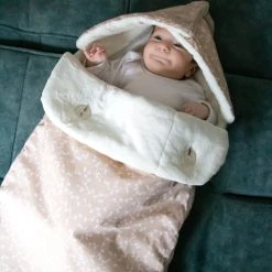 Babyjem Swaddle Zalm Voetenzak 428 -KinderReisWereldNederland img 0308