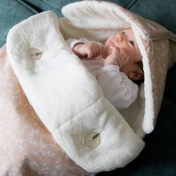 Babyjem Swaddle Zalm Voetenzak 428 -KinderReisWereldNederland img 0311