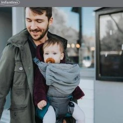Infantino Go Forward Draagzak BK-200202 -KinderReisWereldNederland infantino go forward draagzak bk 200202 kindje met papa