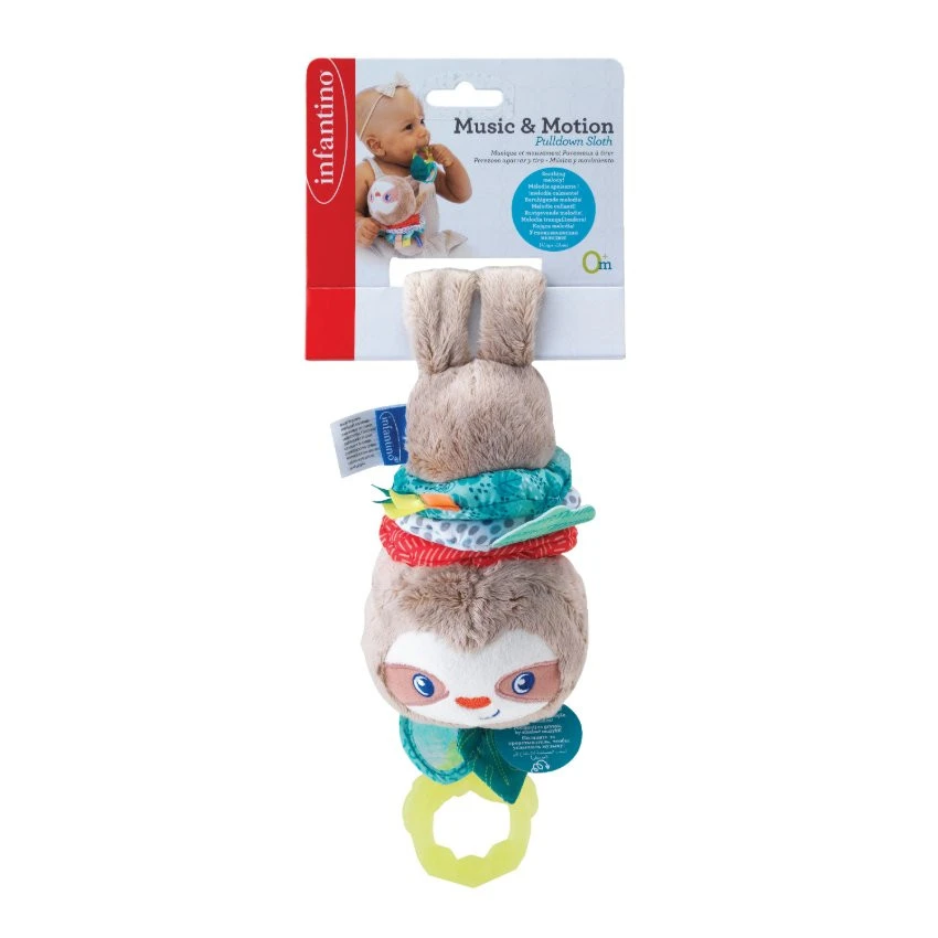 Infantino Music & Motion Sloth Muziekdoosje BK-301035 2 Infantino Music & Motion Sloth Muziekdoosje BK-301035 - Afbeelding 2