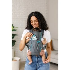 Infantino Swift Classic Grey Draagzak BK-300105 -KinderReisWereldNederland infantino swift classic grey draagzak bk 300105 2