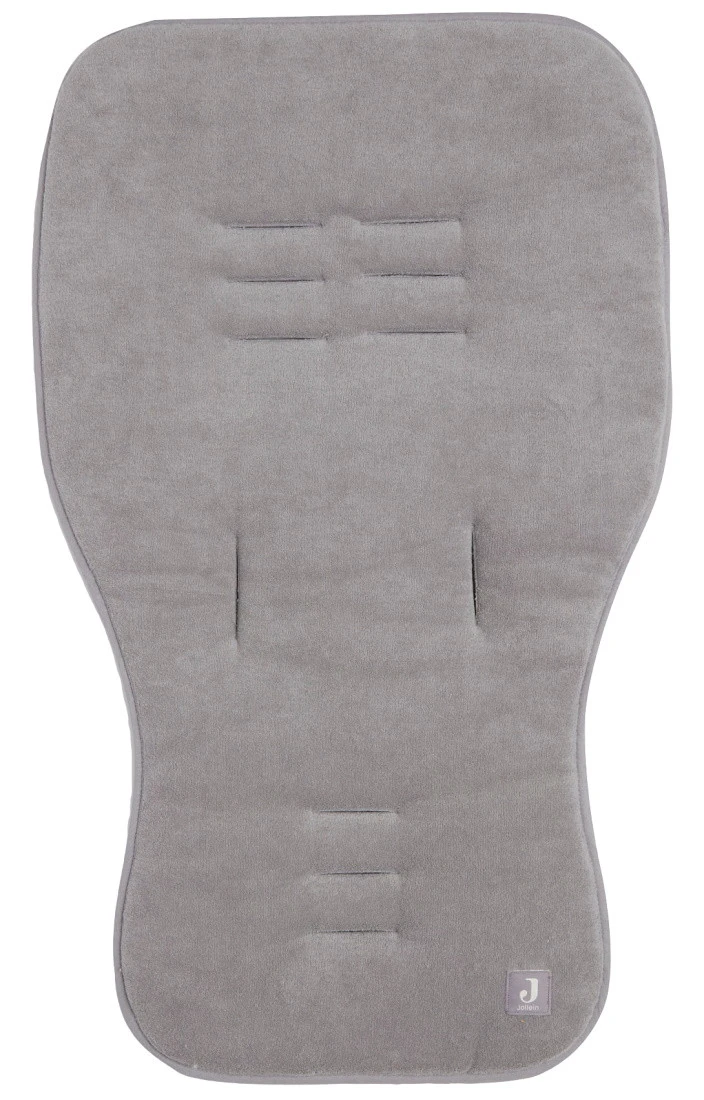 Jollein Badstof Storm Grey Buggy/Wandelwagen Inlegkussen 026-001-00094
