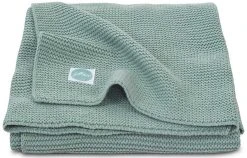 Jollein Basic Knit Forest Green 100x150 Cm Ledikantdeken 516-522-65219