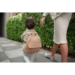 Jollein Boucle Naturel Rugtasje 057-591-66060 -KinderReisWereldNederland jollein boucle rugzakje .1