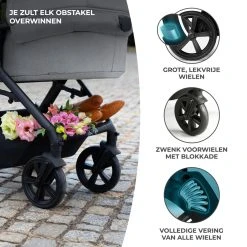 Kinderkraft A-Tour Light Grey 3-in-1 Kinderwagen Incl. Autostoel KSATOU00LGR3000 -KinderReisWereldNederland kinderkraft a tour light grey 3 in 1 kinderwagen incl. autostoel ksatou00lgr3000 11