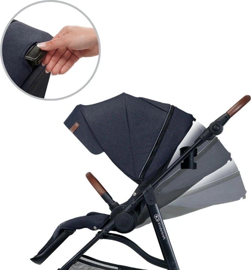 Kinderkraft All Road Imperial Blue Wandelwagen KKWALRONAV0000 7 Kinderkraft All Road Imperial Blue Wandelwagen KKWALRONAV0000 - Afbeelding 7