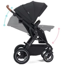 Kinderkraft B-Tour Deep Black 3-in-1 Combi Kinderwagen Incl. Autostoel KSBTOU00BLK3000 -KinderReisWereldNederland kinderkraft b tour 3 in 1 deep black wandelwagen ksbtou00blk3000 9