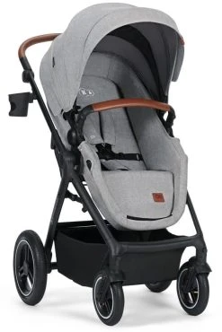 Kinderkraft B-Tour Silver Grey 3-in-1 Combi Kinderwagen Incl. Autostoel KSBTOU00LGR3000 -KinderReisWereldNederland kinderkraft b tour 3 in 1 silver grey wandelwagen ksbtou00lgr3000 5 1920x1920