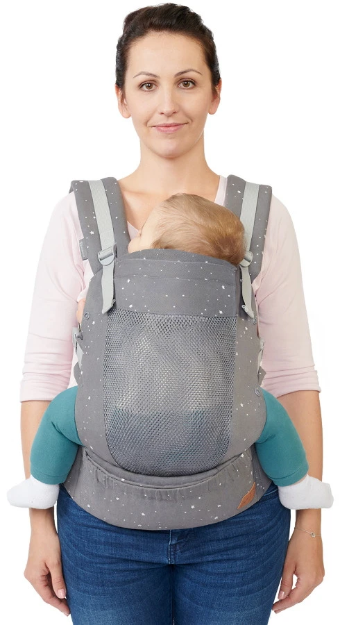 Kinderkraft Huggy Grey Draagzak KKNHUGGGRY0000 2 Kinderkraft Huggy Grey Draagzak KKNHUGGGRY0000 - Afbeelding 2