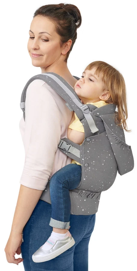 Kinderkraft Huggy Grey Draagzak KKNHUGGGRY0000 6 Kinderkraft Huggy Grey Draagzak KKNHUGGGRY0000 - Afbeelding 6