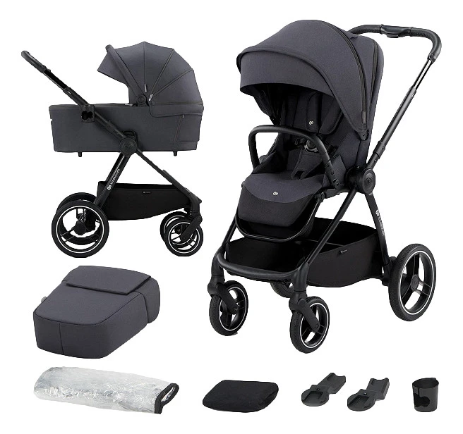 Kinderkraft Nea Deep Grey 2-in-1 Kinderwagen KSNEA000DGR2000