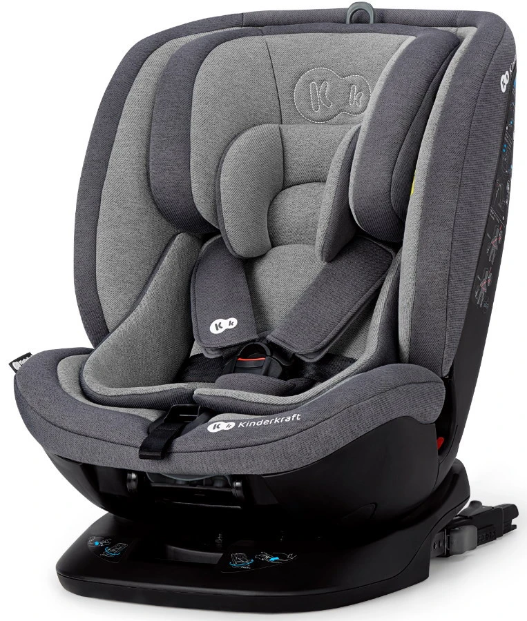 Kinderkraft Xpedition Grey 360º 0-36 Kg Isofix Autostoel KCXPED00GRY0000 1 Kinderkraft Xpedition Grey 360º 0-36 Kg Isofix Autostoel KCXPED00GRY0000