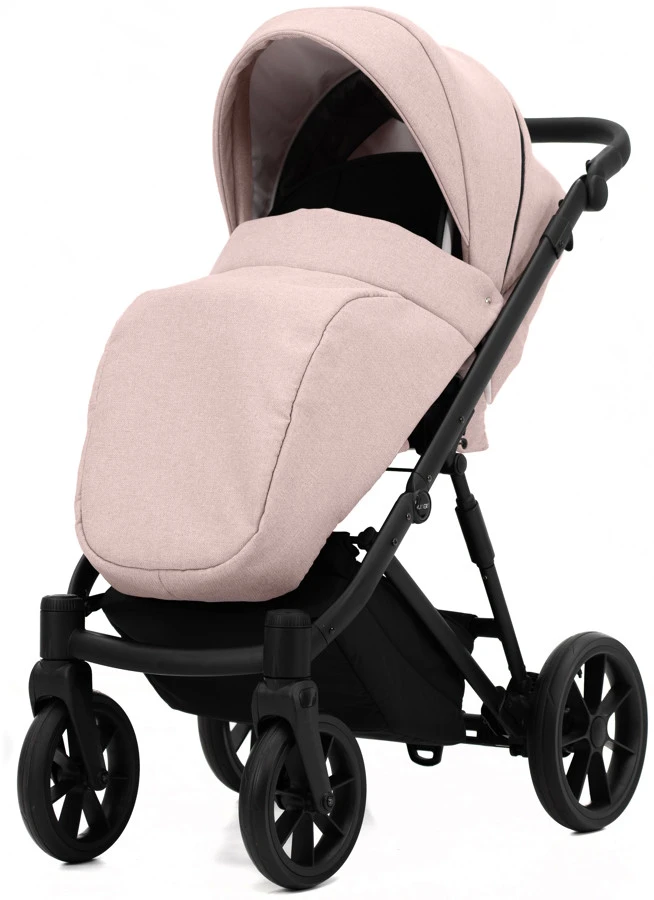 Kunert Ivento Black Smoky Pink 2-in-1 Kinderwagen IVE-11-BLACK 7 Kunert Ivento Black Smoky Pink 2-in-1 Kinderwagen IVE-11-BLACK - Afbeelding 7