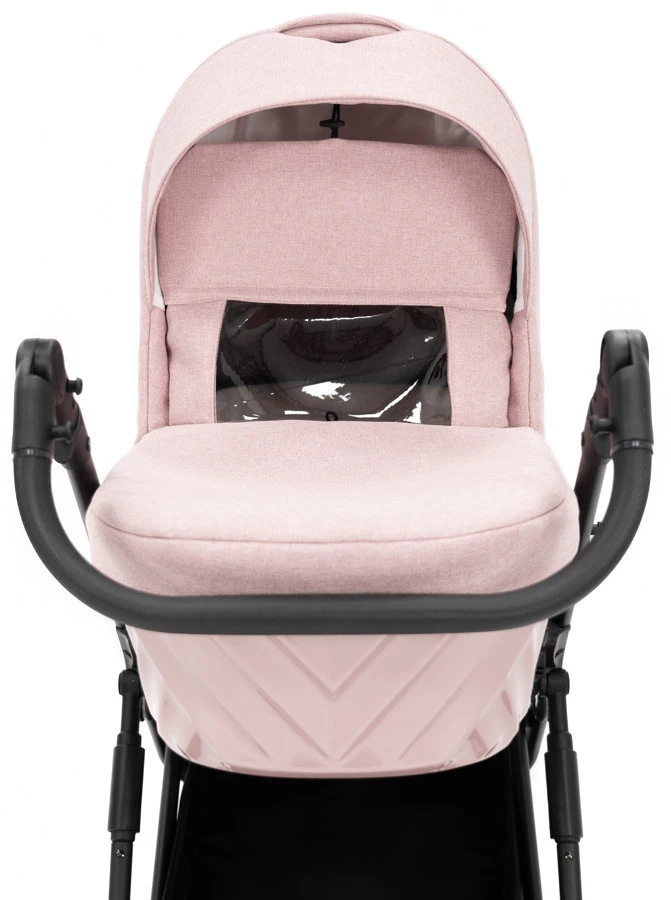 Kunert Ivento Black Smoky Pink 2-in-1 Kinderwagen IVE-11-BLACK 8 Kunert Ivento Black Smoky Pink 2-in-1 Kinderwagen IVE-11-BLACK - Afbeelding 8