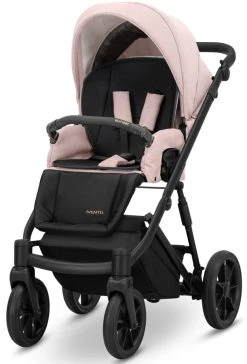 Kunert Ivento Black Smoky Pink 2-in-1 Kinderwagen IVE-11-BLACK 19 Kunert Ivento Black Smoky Pink 2-in-1 Kinderwagen IVE-11-BLACK -KinderReisWereldNederland kunert ivento black smoky pink 2 in 1 kinderwagen ive 11 black 15