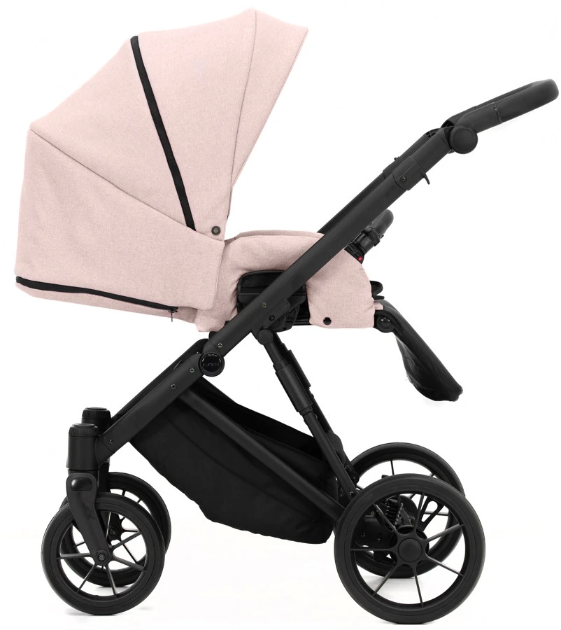 Kunert Ivento Black Smoky Pink 2-in-1 Kinderwagen IVE-11-BLACK 6 Kunert Ivento Black Smoky Pink 2-in-1 Kinderwagen IVE-11-BLACK - Afbeelding 6
