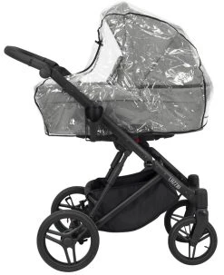 Kunert Lazzio Black Eco-Leather 2-in-1 Kinderwagen LAZ-11-BLACK -KinderReisWereldNederland kunert lazzio 2 in 1 kinderwagen laz 11 2