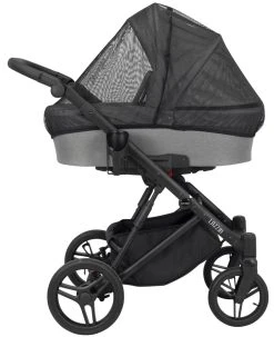 Kunert Lazzio Black Eco-Leather 2-in-1 Kinderwagen LAZ-11-BLACK -KinderReisWereldNederland kunert lazzio 2 in 1 kinderwagen laz 11 3