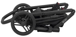 Kunert Lazzio Black Eco-Leather 2-in-1 Kinderwagen LAZ-11-BLACK -KinderReisWereldNederland kunert lazzio 2 in 1 kinderwagen laz 11 9