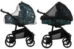 Kunert Mata Black Mocca 2-in-1 Combi Kinderwagen MATA-02-BLACK -KinderReisWereldNederland kunert mata 2 in 1 combi kinderwagen mata 10 2